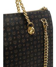POLLINI Heritage Classic Bolso shopper de mano, con bandolera bronce negro - Bolsos Mujer - 4