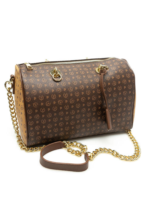  Bolso HERITAGE, con bandolera marrón / crema - Bolsos Mujer