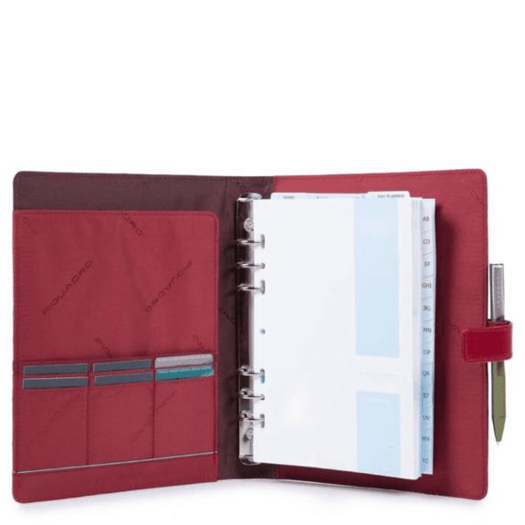  Porta Bloc de notas CELION con agenda ROJO - Fundas para tablet & Organizer