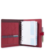 PIQUADRO  Porta Bloc de notas CELION con agenda ROJO - Fundas para tablet & Organizer - 2