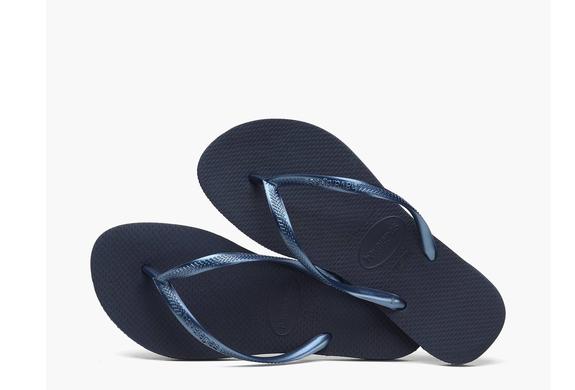 Chanclas SLIM navyblu - Zapatos Mujer