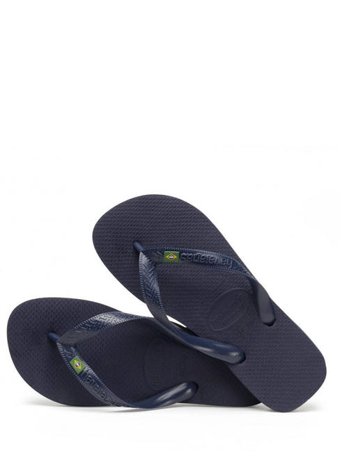  Chanclas BRASIL LOGO navyblu - Zapatos unisex