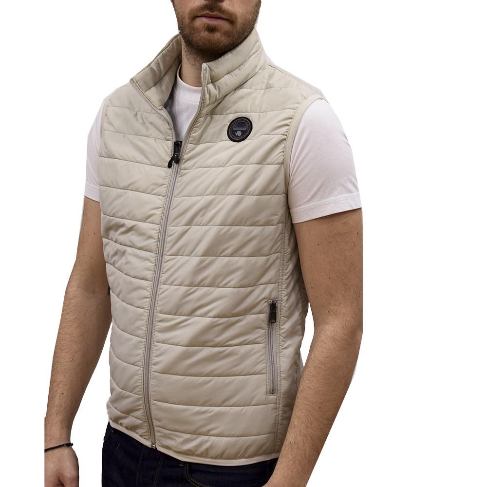 Napapijri Chaqueta Sin Mangas Acalmar Donde Gris - ¡Compra A Precios De  Outlet!