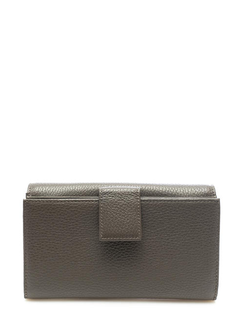  Cartera de piel compacta t&oacute;rtola - Carteras Mujer