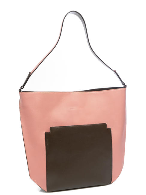 Ananke Bolso bandolera en piel ROSA - Bolsos Mujer