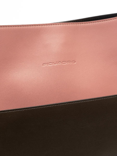 Ananke Bolso bandolera en piel ROSA - Bolsos Mujer