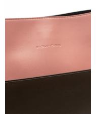 PIQUADRO Ananke Bolso bandolera en piel ROSA - Bolsos Mujer - 4