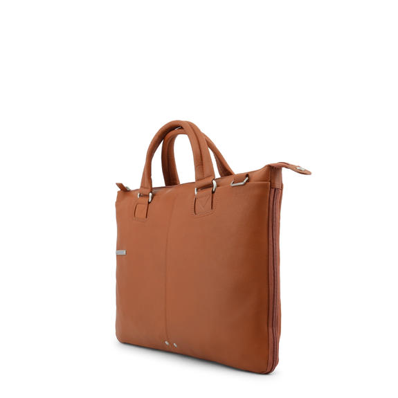 Carpeta X2, puerto de PC 13 " CUERO - Maletines de Trabajo