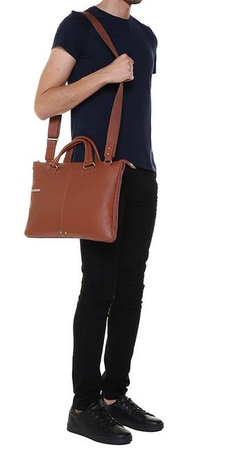 Carpeta X2, puerto de PC 13 " CUERO - Maletines de Trabajo