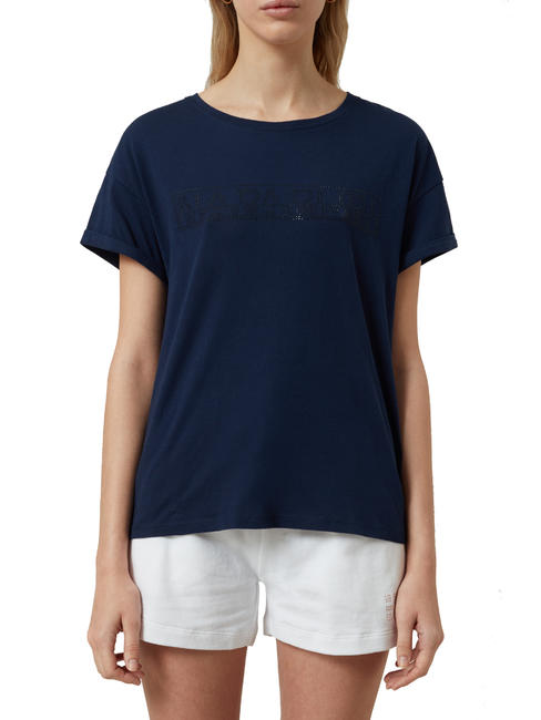  Camiseta mujer SICCARI AZUL MEDIEVAL - camiseta
