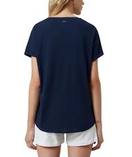 NAPAPIJRI  Camiseta mujer SICCARI AZUL MEDIEVAL - camiseta - 3