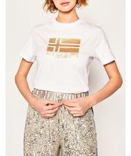 NAPAPIJRI Napapijri SHYAMOLI Camiseta mujer BLANCO BRILLANTE 002 - camiseta - 2