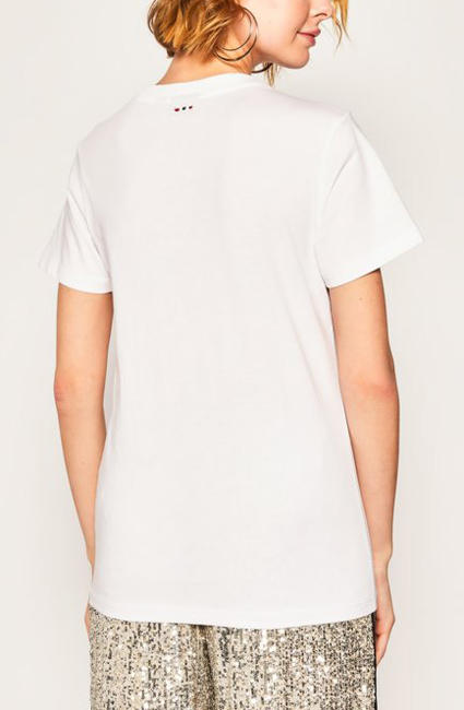 Napapijri SHYAMOLI Camiseta mujer BLANCO BRILLANTE 002 - camiseta