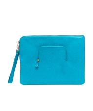 PIQUADRO CAMPIONARIO - CRAYON CRAYON Clutch con pu&ntilde;o azul - Bolsos Mujer - 2