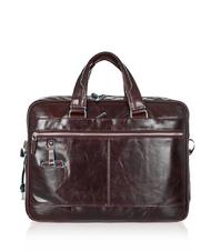 PIQUADRO Carpeta Línea BLUE SQUARE, soporte para PC de 14 " CAOBA - Maletines de Trabajo - 3