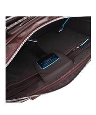 PIQUADRO Carpeta Línea BLUE SQUARE, soporte para PC de 14 " CAOBA - Maletines de Trabajo - 5