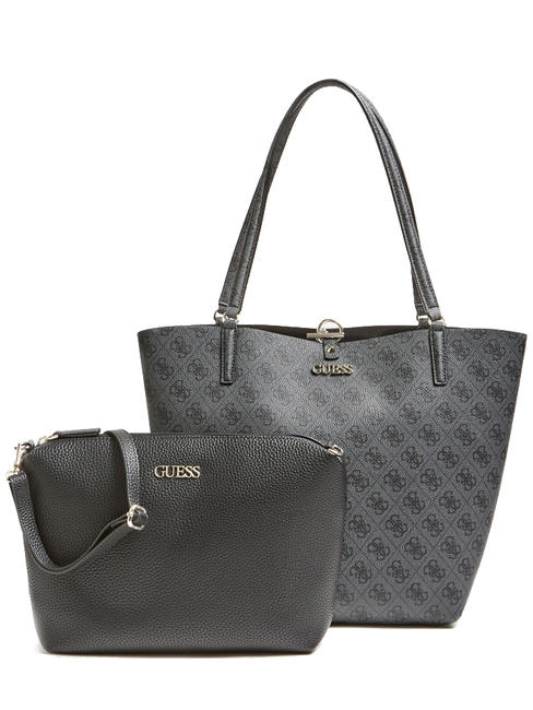  ALBY TOGGLE 4G Bolso shopping con bolso de mano NEGRO DE CARB&Oacute;N - Bolsos Mujer
