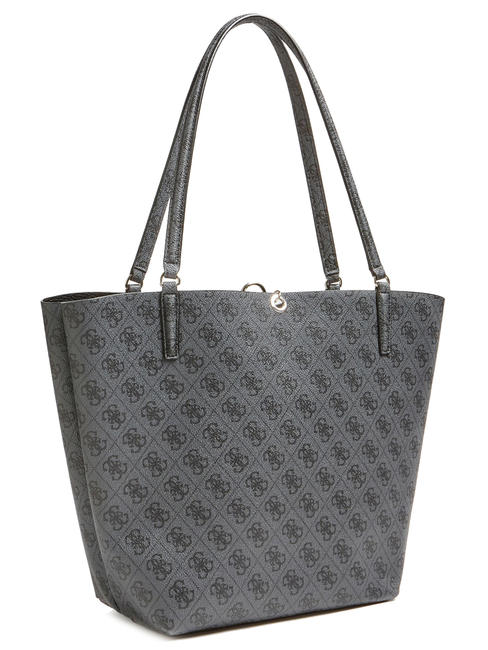  ALBY TOGGLE 4G Bolso shopping con bolso de mano NEGRO DE CARB&Oacute;N - Bolsos Mujer