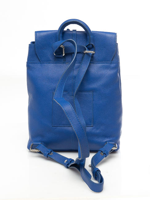  BIANCOSPINO Mochila de piel azul el&eacute;ctrico - Bolsos Mujer