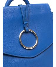 TOSCA BLU  BIANCOSPINO Mochila de piel azul el&eacute;ctrico - Bolsos Mujer - 4