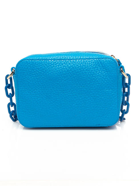  Bolso bandolera NINFEA Mini, en piel azul el&eacute;ctrico - Bolsos Mujer