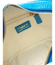 TOSCA BLU  Bolso bandolera NINFEA Mini, en piel azul el&eacute;ctrico - Bolsos Mujer - 5