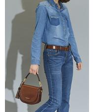 THE BRIDGE  PEARLDISTRICT Mini bolso de mano, con bandolera BROWN - Bolsos Mujer - 5