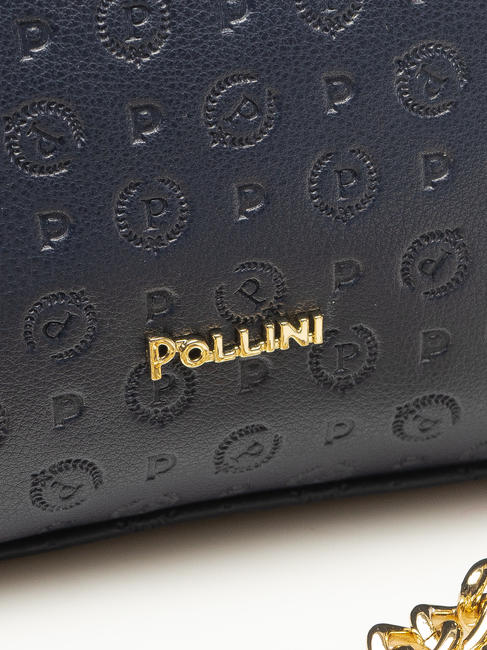  HERITAGE EMBOSSED Minibolso bowling con bandolera azul - Bolsos Mujer