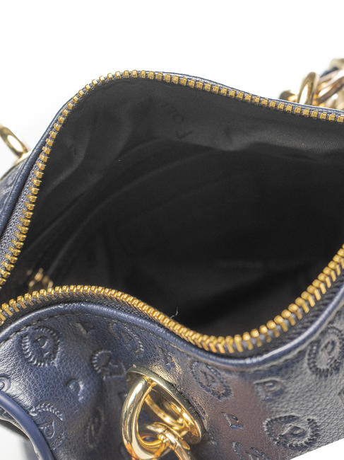  HERITAGE EMBOSSED Minibolso bowling con bandolera azul - Bolsos Mujer