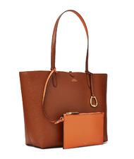 RALPH LAUREN Merrimack Comprador de hombro reversible LAUREN TAN / NARANJA - Bolsos Mujer - 3