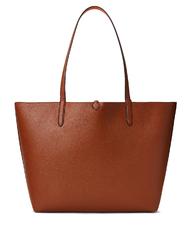 RALPH LAUREN Merrimack Comprador de hombro reversible LAUREN TAN / NARANJA - Bolsos Mujer - 4