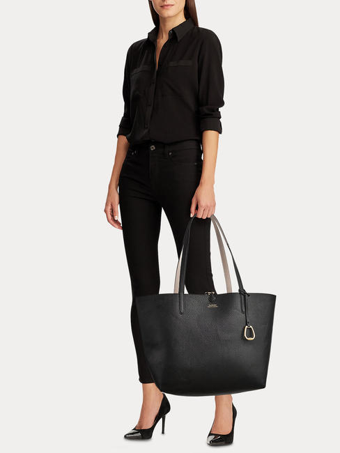 Merrimack Comprador de hombro reversible negro / gris oscuro - Bolsos Mujer