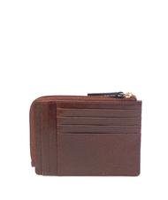 THE BRIDGE VACCHERECCIA Cartera con cremallera BROWN - Carteras Hombre - 2