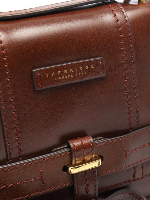 VIGNA  Bolso bandolera, en piel BROWN - Bolsos Mujer