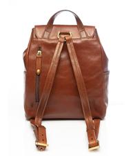 THE BRIDGE STORY DONNA Mochila de cuero BROWN - Bolsos Mujer - 3