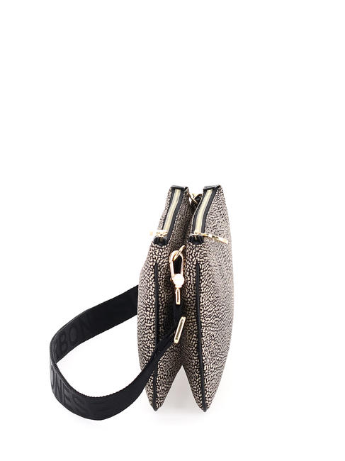 BORBONESO Bolso de hombro, peque&ntilde;o OP / NATURAL / NEGRO - Bolsos Mujer