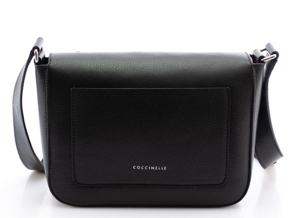 Ambrine Soft Minibolso con bandolera, en piel negro - Bolsos Mujer