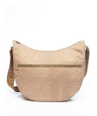 BORBONESE BORBONESO Bolso LUNA Hobo, mediano beiger yegua - Bolsos Mujer - 2