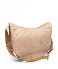 BORBONESE BORBONESO Bolso LUNA Hobo, mediano beiger yegua - Bolsos Mujer - 3