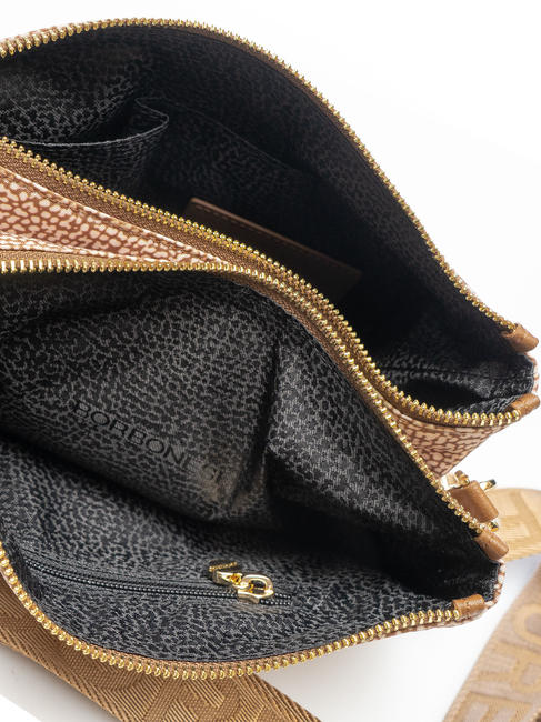 BORBONESO Bolso de hombro, pequeño beiger yegua - Bolsos Mujer