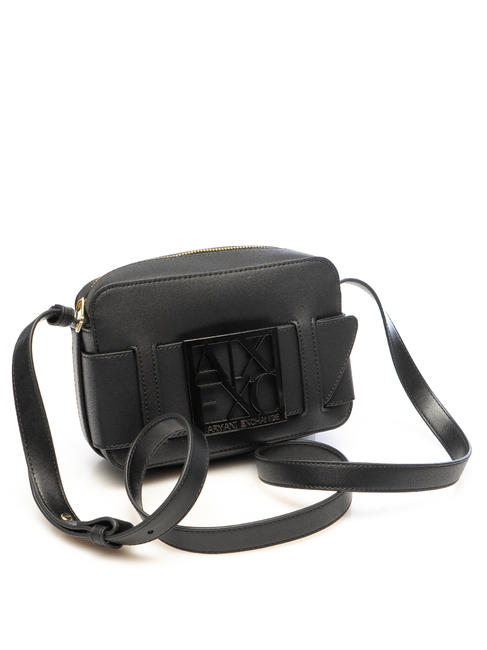 A|X BUCKLE Bolsa de hombro negro - Bolsos Mujer