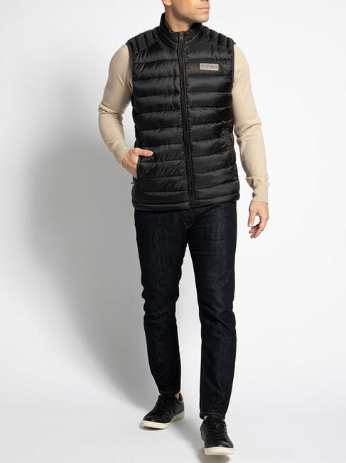 AERONS V Chaqueta sin mangas para hombre NEGRO - Chaquetas sin mangas para hombre.