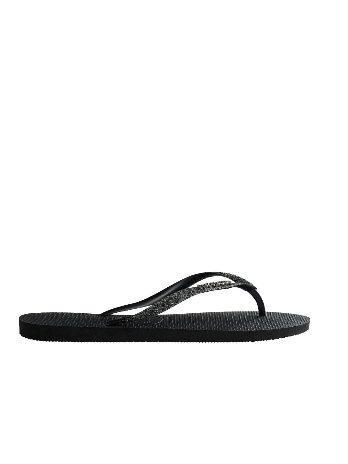 Havaianas Chanclas Finas Negro / Gris Metalizado - ¡Compra A De Outlet!