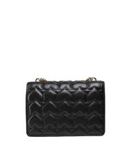 LOVE MOSCHINO HEART QUILTED Bolsa convertible negro - Bolsos Mujer - 3