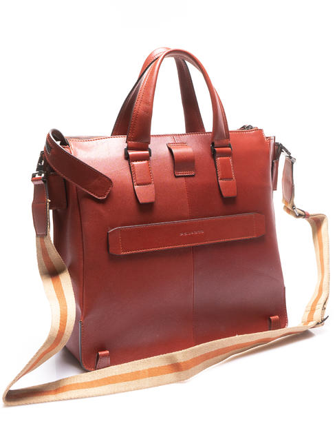 PIQUADRO - PIONEER Malet&iacute;n para PC de 13 " CUERO - Maletines de Trabajo