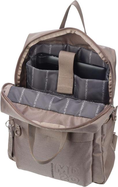 MD20 Mochila para port&aacute;til de 13 " gris pardo - Bolsos Mujer