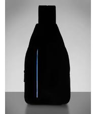 PIQUADRO brief 2 un hombro en tejido reciclado - Bandoleras Hombre