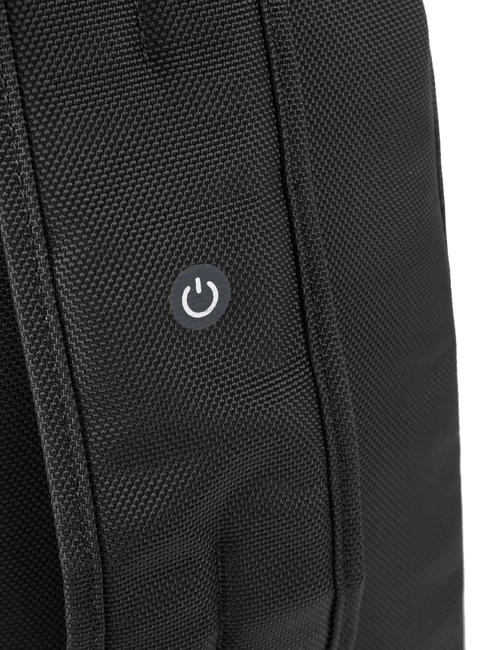 brief 2 un hombro en tejido reciclado negro - Bandoleras Hombre