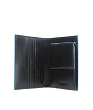 PIQUADRO Cartera CUADRADO AZUL negro - Carteras Hombre - 4