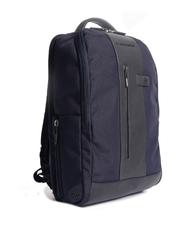 PIQUADRO BRIEF 2 mochila para portátil y soporte para ipad en tejido reciclado azul - Mochilas para portátil - 3